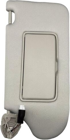 Left Driver Side Sun Visor w/Light Fit for Altima 2013-2018 964013TA2A (Gray) in Kuwait