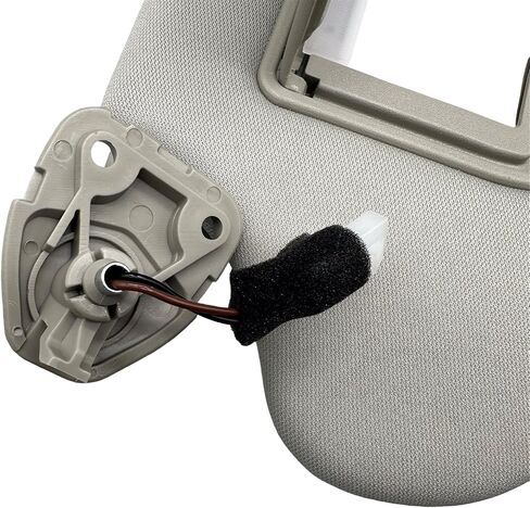 Left Driver Side Sun Visor w/Light Fit for Altima 2013-2018 964013TA2A (Gray) in Kuwait
