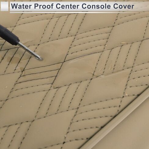 Motoforti Universal Center Cover Cover Cover Cover Cover Cover Cover Middle Cover Cover Lid لمعظم سيارات سيارات الدفع الرباعي سيارة سيدان 12.60 "x8.27" x1.97 "Black Napa Leather in Saudi Arabia