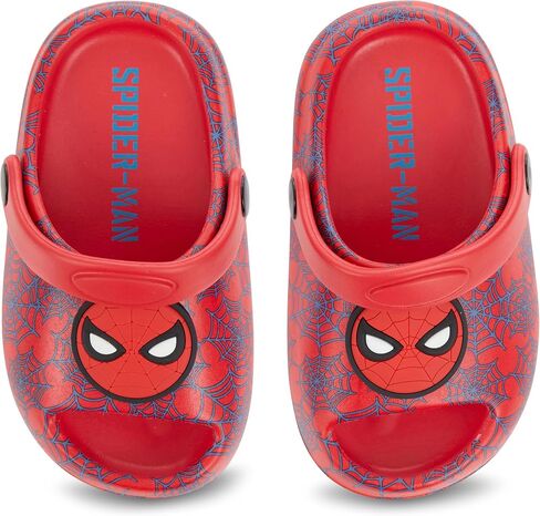 Marvel Spiderman Kids EVA Clog - Molded Open Toe EVA Clog Shoes for Boys & Girls Featuring Spiderman, Captain America, and Ironman in Saudi Arabia