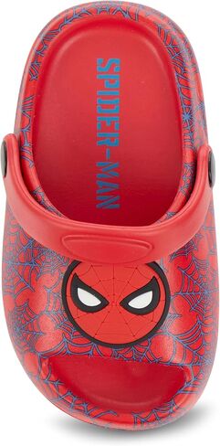 Marvel Spiderman Kids EVA Clog - Molded Open Toe EVA Clog Shoes for Boys & Girls Featuring Spiderman, Captain America, and Ironman in Saudi Arabia