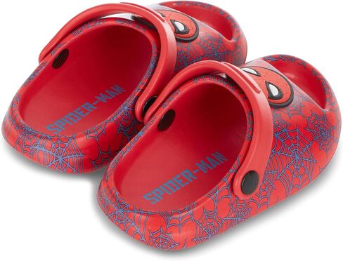 Marvel Spiderman Kids EVA Clog - Molded Open Toe EVA Clog Shoes for Boys & Girls Featuring Spiderman, Captain America, and Ironman in Saudi Arabia