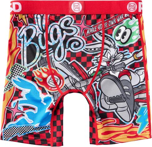 PSD Youth Boy's Looney Tunes Boxer Briefs - Breathable and Supportive Kids Underwear with Moisture-Wicking Fabric in Saudi Arabia