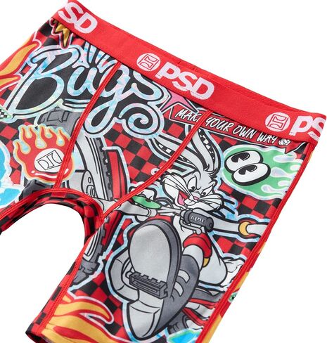 PSD Youth Boy's Looney Tunes Boxer Briefs - Breathable and Supportive Kids Underwear with Moisture-Wicking Fabric in Saudi Arabia