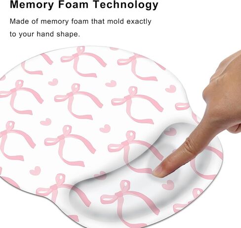 Cute Mouse Pad Wrist Support, Funny Frog Ergonomic Mouse Pad with Wrist Rest Cool Anime Computer Mouse Pads for Desk Non-Slip Rubber Base Mousepad in Saudi Arabia