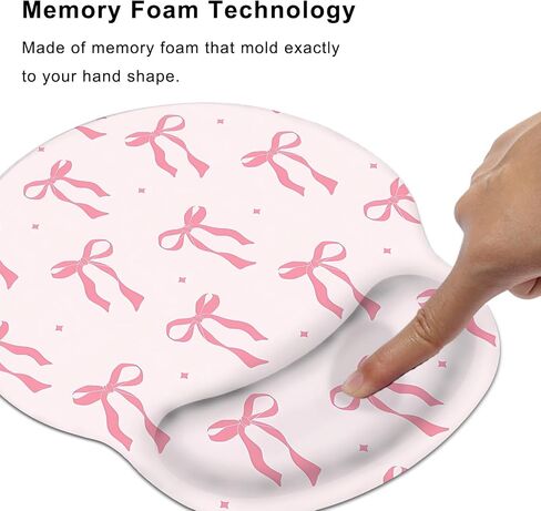 Cute Mouse Pad Wrist Support, Funny Frog Ergonomic Mouse Pad with Wrist Rest Cool Anime Computer Mouse Pads for Desk Non-Slip Rubber Base Mousepad in Saudi Arabia