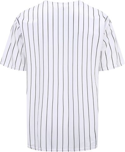 Mens Button Down Plain Baseball Jersey, Blank Softball Team Uniform, Hip Hop Hipster Short Sleeve Active Shirts in Saudi Arabia