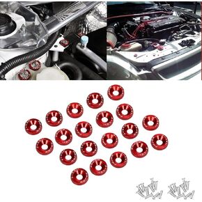 Xotic Tech 20 PCS Fender Pumper Gasher Bolt M6x20mm T6 GRADE CNC BILLET BILLET GASHER GASHER BAY BAY BAY UP (الذهب)