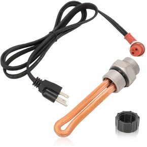 Engine Block Heater Assembly For F-ord F250 F350 1995-2003 V8 Powerstroke Diesel Engine Block Heating Unit F7TZ-6A051-AA 3C3Z6A051AA