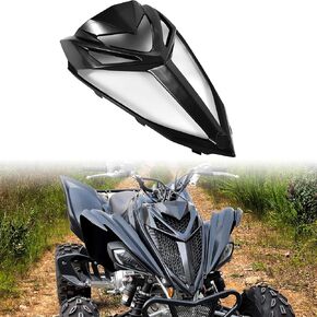 SAUTVS Front Fascia Radiator Cover Hood for Yamaha Raptor 700, Front Panel Grill Nose Plastic Cover for Yamaha Raptor 700 700R 2013-2025 Accessories