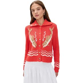 THE GREAT. Women's The Bass Cardigan