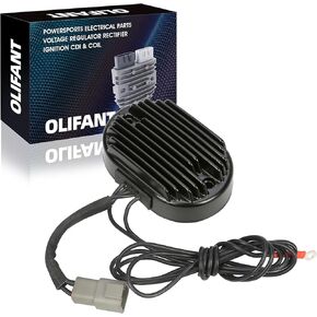Voltage Regulator Rectifier For Harley Davidson 2001-2006 Softail/Softail Deuce/Softail Deluxe/Softail Standard/Springer/Fat boy/Heritage/Night Train Replacement 74610-01 74540-01
