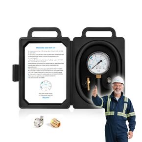 اختبار ضغط المانومتر ، 1/4 "و 1/8" NPT ، 0-35 "W.C.