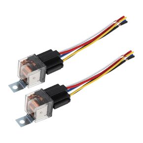 5 دبابيس 36V 80A 2 PCS ترحيل السيارات مع ثقب معلق معدن مع مآخذ مآخذ ماء ترحيل ماء