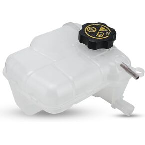 603-383 Engine Coolant Reservoir Radiator Expansion Tank With Cap for 2012-2018 Buick Verano Cascada 2010-2016 Chevy Cruze Orlando 13393368, 13465094, 13505353, 13256823
