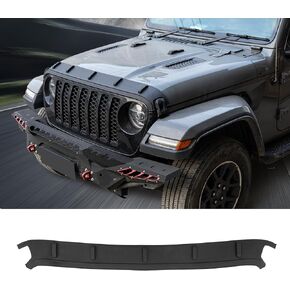Hood Protector Compatible with 2020+ Jeep Gladiator 2018+ Jeep Wrangler JL Hood Shield TPE Hood Deflector Hood Guard for 2024 2025 Gladiator Wrangler JL Accessories