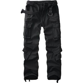 Cargo Pants Women Baggy Camo Tactical Pants Straight Leg Casual Y2K Work Trousers with 9 Pockets