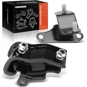 A-Premium 2PCS Transmission Mount مجموعة متوافقة مع Honda Accord 1998-2002 ، Pilot 2003-2005 ، Odyssey 1999-2004 & Acura MDX 2001-2002 ، TL 1999-2003 ، CL 2001-2003 ، 3.0L 3.5L 3.5L