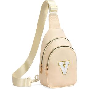 Birthday Gifts for 7 8 9 10 11 12 13 Year Old Girls Small Initial Sling Bag Cross Body Bag Fanny Pack for Girls in Saudi Arabia