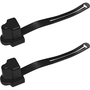 2PCS 3 Prong Outdoor Extension Cord Plug Waterproof Protector Covers, Electrical Cord Ends Plug Safety Caps for Engine Block Heater Cords, Socket Power Boots Protective for 120 Volt Plugs