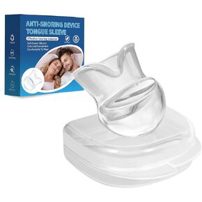 Snoring Solution - Anti-Snore Device, Reusable Snore Solution Stopper for Men/Women, Large