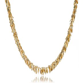 Necklaces for Women Men, Gold Color Chain for Hip Hop Casino Theme Carnival Buchona Party Parades Festive Jewelry, 22.5"