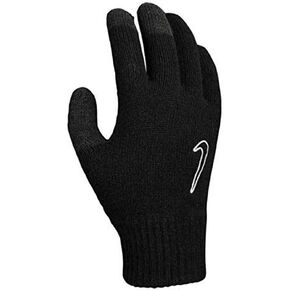 Nike Youth Knit Tech and Grip Training Gloves 2.0 Black | Black | White Small/Medium