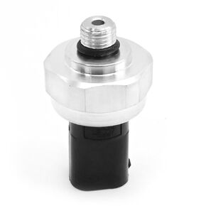 2205420118 3-Pin A/C Pressure Sensor Switch, Pressure Transducer Valve Replacement for Mercedes-Benz C300 2008-2020 C350 2006-2015 C63 AMG 2008-2020 CLA250 2014-2021, Black
