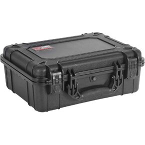Go Rhino Hard Case with Foam - Barge Box 20 "| Outer: 19.75" x 15.75 "x 7.5" & inner: 18.47 "x 13.31" x 6.75 "| xg201608f
