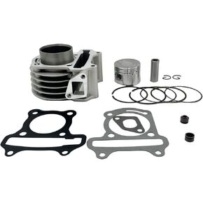 47mm Big Bore Kit GY6 50cc to 80cc Scooter Moped 139 QMB 139QMB Cylinder Piston Rings