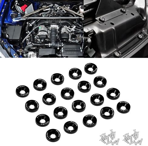 Xotic Tech 20 PCS Fender Pumper Gasher Bolt M6x20mm T6 GRADE CNC BILLET BILLET GASHER GASHER BAY BAY BAY UP (الذهب) in Kuwait