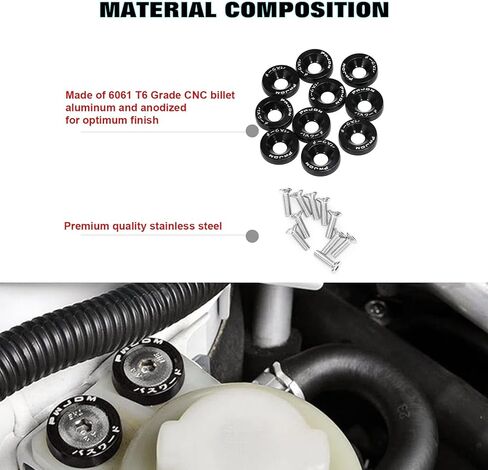 Xotic Tech 20 PCS Fender Pumper Gasher Bolt M6x20mm T6 GRADE CNC BILLET BILLET GASHER GASHER BAY BAY BAY UP (الذهب) in Kuwait