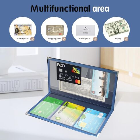Car Registration and Insurance Card Holder,Car Document Holder Glove Box with Magnetic Shut For Documents, Cards, License in Kuwait