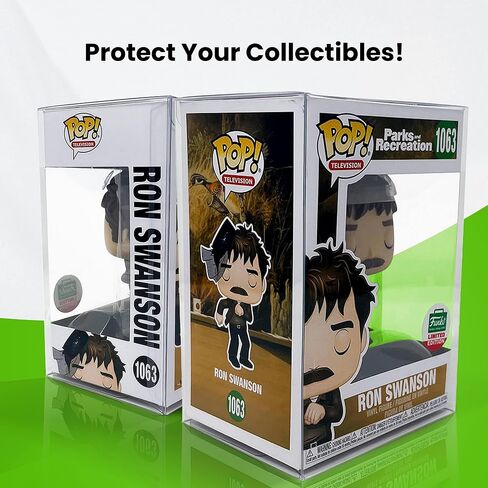 (20 عبوة) واقي EcoTEK من البوب ​​متوافق مع - 0.50 مم 4 بوصات Funko POP! شخصيات، حافظة قوية وشفافة، خالية من الأحماض in Saudi Arabia