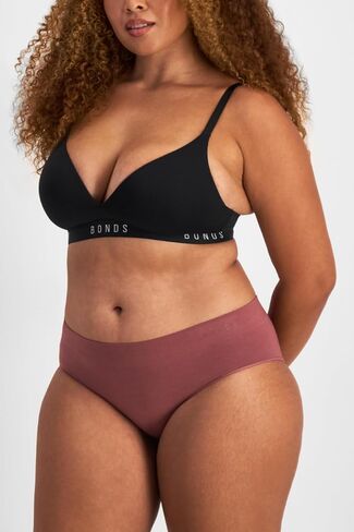 Bonds Seamless Invisi Brief Underwear in Cotton-Rich Blend for Women, 3-Pack in Saudi Arabia