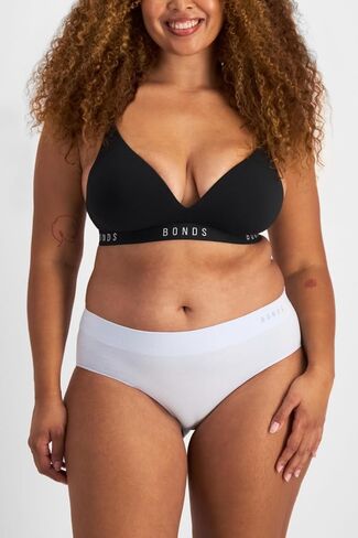 Bonds Seamless Invisi Brief Underwear in Cotton-Rich Blend for Women, 3-Pack in Saudi Arabia