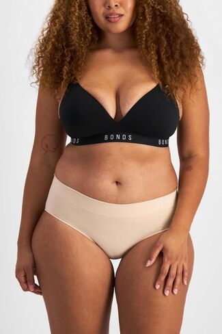 Bonds Seamless Invisi Brief Underwear in Cotton-Rich Blend for Women, 3-Pack in Saudi Arabia