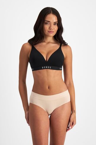 Bonds Seamless Invisi Brief Underwear in Cotton-Rich Blend for Women, 3-Pack in Saudi Arabia