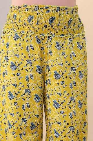 Janasya Indian Women's Paternity Ordor for Women Cotton Pure Cotton A-line Lime Lime Lime Disual Lend in Saudi Arabia