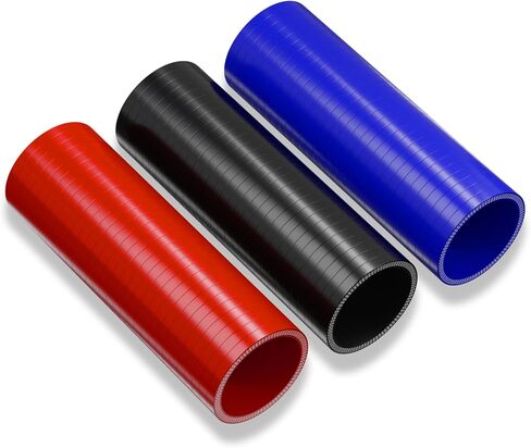 Endure 2" ID Straight Silicone Coupler Hose (51mm) High Temp 4-Ply Reinforced Length(152mm) Thickness(5mm), Intake Piping, Couplers for High Performance Vehicles, Automotive Silicone Hose - Blue in Saudi Arabia