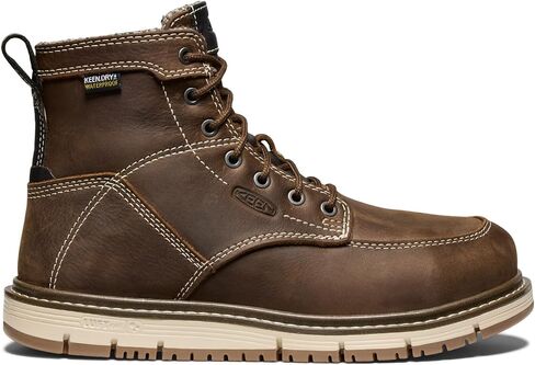 KEEN Utility Women's San Jose 6" Alloy Toe Waterproof Wedge Work Boot in Saudi Arabia