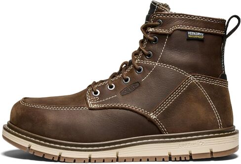 KEEN Utility Women's San Jose 6" Alloy Toe Waterproof Wedge Work Boot in Saudi Arabia