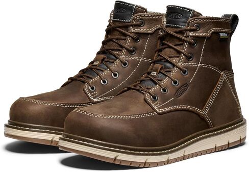 KEEN Utility Women's San Jose 6" Alloy Toe Waterproof Wedge Work Boot in Saudi Arabia