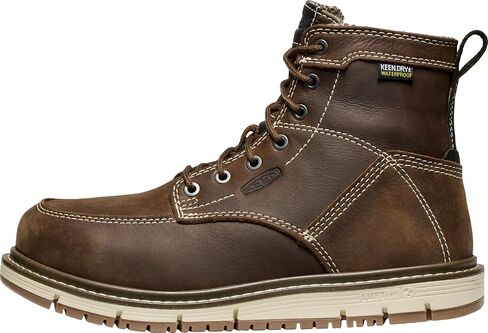 KEEN Utility Women's San Jose 6" Alloy Toe Waterproof Wedge Work Boot in Saudi Arabia