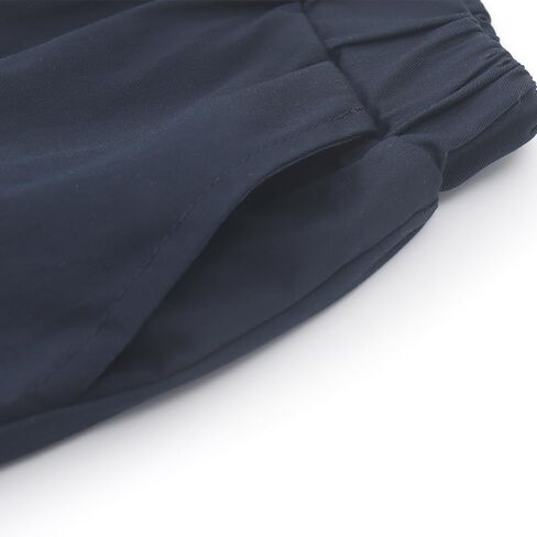 Noomelfish Girls Scalloped Uniform Skirts Stretch Cute School Skort with Pockets (5-12 Years) in Saudi Arabia