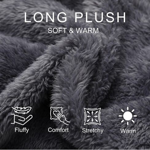 Vulcanodon Mens Robe Big and Tall with Hood, Full Length Plush Robe for Men Long Fleece Bathrobe in Saudi Arabia
