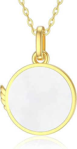 14k Gold Colorful Gemdtone Necklace For Women Birthstone Cubic Zirconia Real Yellow Gold Pendant Tree Branch Heart Necklace Birthday Jewelry Gift in Kuwait