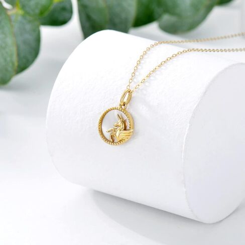 14k Gold Colorful Gemdtone Necklace For Women Birthstone Cubic Zirconia Real Yellow Gold Pendant Tree Branch Heart Necklace Birthday Jewelry Gift in Kuwait