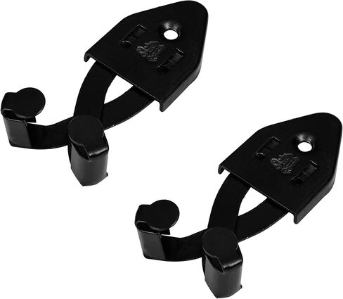 Mythrojan Metal Single Sword Wall Mounts Vertical Sword Mount Display Wall Hanger Adjustable Multifunctional Mount Wall Décor Rack for Axe, Knives - Silver, Packs of 2 in Kuwait