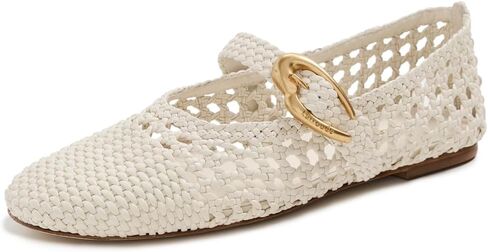 Larroudé Women's Verona Macrame Ballet Flats in Saudi Arabia